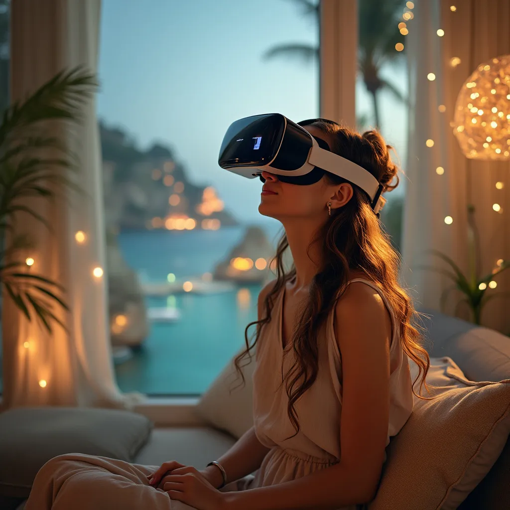 Virtuální realita jako domácí cestování